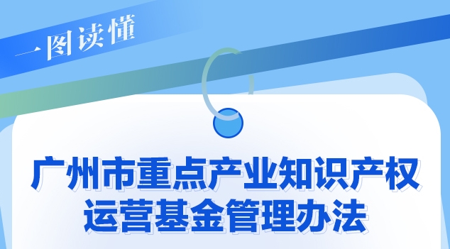 【一圖讀懂】廣州市重點產(chǎn)業(yè)知識產(chǎn)權(quán)運營基金管理辦法